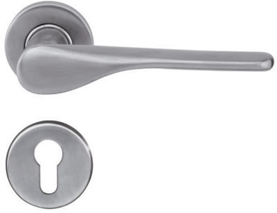 Solid Stainless Steel Lever Handle